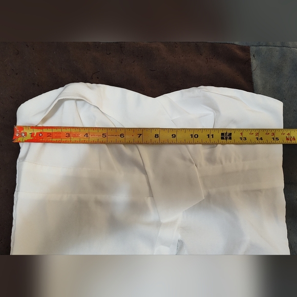 Shein NYOT white asymmetrical crop top - Picture 6 of 6